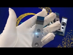 Greifer für SOR HD-Offsetdruck, mittleres Loch, 5 mm, Größe 75 mm x 18 x 4 mm, Stahlmaterial