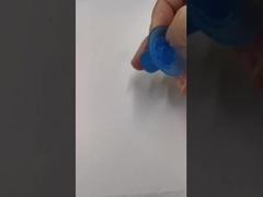 Blaue Farbe Poly und Gummi-Sauger für Druckschneidemaschine 32 * 18mm Hohe Fußsauger