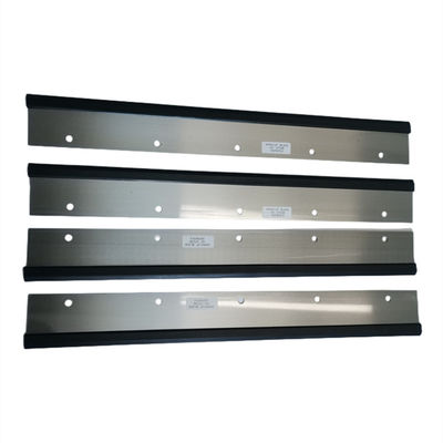 Heidelberg GTO46 Wash Up Blade 500x60x0,5 mm Teile für Druckmaschinen aus Gummi und Eisen