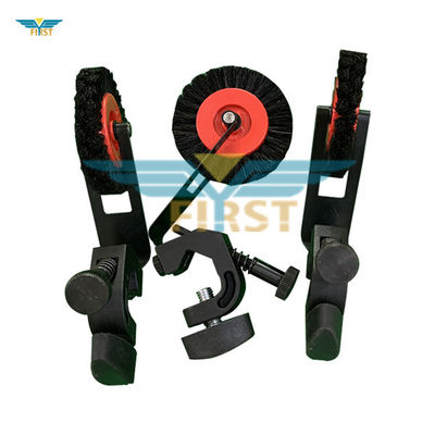 Schwarzes Schweinhaar Heidelberg Bürstenrad zur Verpackung in Karton