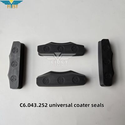 Ölblock C6.043.252 GASKET CD74 XL75 HD SM102 CD102 XL105 Öl-Wasser-Scraper Stecker Druck universelle Beschichtung Dichtungen