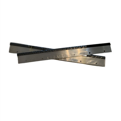 Silberne Waschklingen, 560 x 60 x 0,5 mm, Gummi/Eisen-Material für GTO52-Druckmaschinenteile