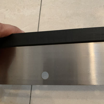 Silberne Waschklingen, 560 x 60 x 0,5 mm, Gummi/Eisen-Material für GTO52-Druckmaschinenteile