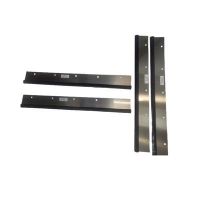 Heidelberg GTO46 Wash Up Blade 500x60x0,5 mm Teile für Druckmaschinen aus Gummi und Eisen