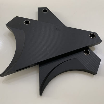 Dunkelgraue Farbe Endplatte für Roland 700 Tintenkanal Endblöcke 160x85mm Druckmaschine Teil
