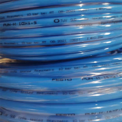 Blaue Farbe Festo PU-Rohr 4mm Größe Pneumatische Luftrohr für Offsetdruckmaschine