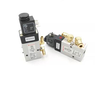 Lichtweißes Aluminium/Kupfer-Solenoidventil 100% Prüfung für Heidelberg SM02 CD102 Offset-Druckerteile bestanden