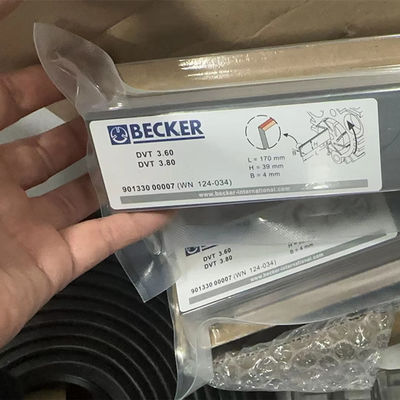 Schwarzfarbige Carbon-Vane-Blätter 130 X 52 X 5mm Graphit-Lamellen Endblock mit importierter Qualität