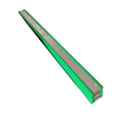 Grüne Farbe SM102 CD102 Kompatible Gummi Wasch Up Blade mit Polyurethan/Kautschuk/Stahlmaterial für Offsetdruck