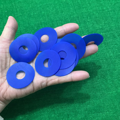 38x15x0,8mm Blauer Flachgummi-Sauger für Ersatzteile von Offsetdruckmaschinen