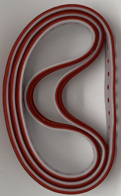 Unterschiedlicher Stärke PVC-Sauggurt für HD-Öl-beständigen roten Gummiriemen