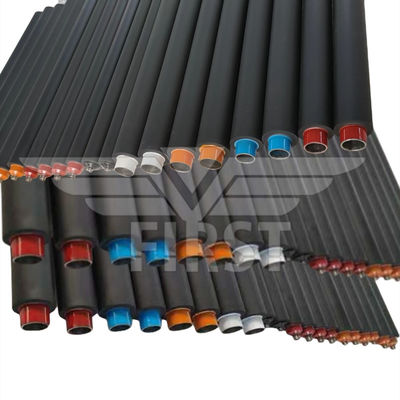 Zusammengestellter Rot/Schwarzer Gummi-Roller-Tintenleiter für Speedmaster 74 Distributor-Roller