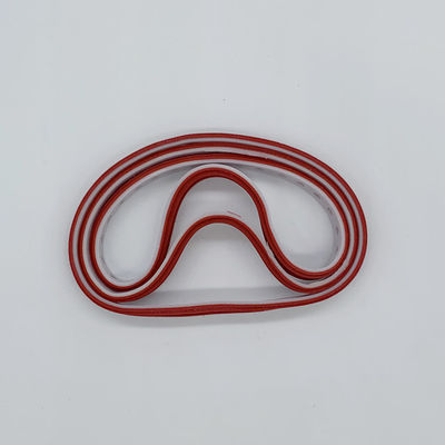 Rot PVC-Sauggürtel unterschiedlicher Dicke für HD-Ölfestes rotes Gummigürtel
