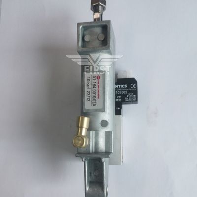 Silberfarbiger Zylinder A1.184.0010 Kolbenmaschinen-Offset-Druckteile-Ventil