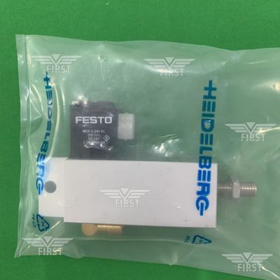 92.184.1011 Heidelberg Solenoidventil HD Ersatzzylinder Silber