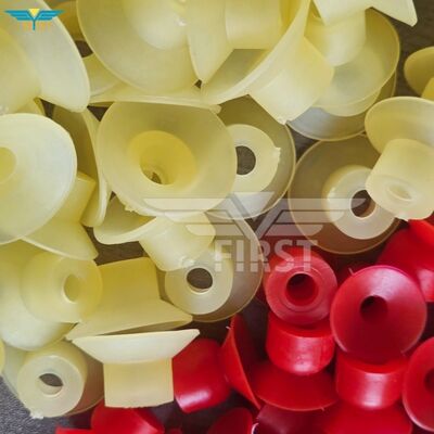 Hochwertiger Martini-Sauger in gelb-roter Farbe für Müller-Martini-Teile.