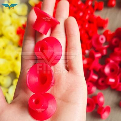 Hochwertiger Martini-Sauger in gelb-roter Farbe für Müller-Martini-Teile.