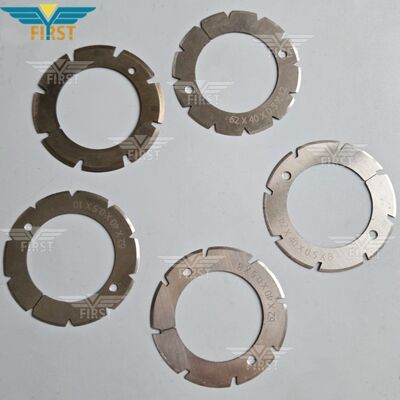 Heidelberg-Stahl Falzmaschinen-Schneidklingen aus Weißstahl – U-förmige und V-förmige Optionen für Verschleißfestigkeit