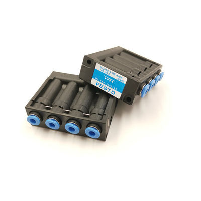 Ein schwarzes FESTO-Solenoidventil M2.184.1141 für SM102 CD74 PM52 Heidelberg Druckmaschinen Teile