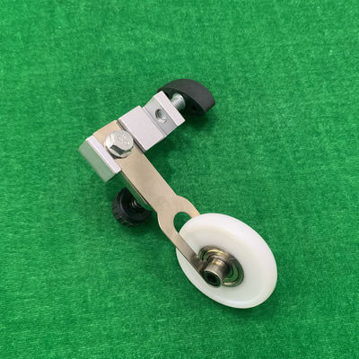 Weiße harte Gummiräder mit Stützdruckmaschine zerteilt 6 x 60mm 8 x 60mm