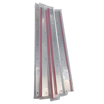 UV G2.010.502 Heidelberg Drucker SM52 PM52 Wasch Up Blade 605x46x0.5mm 7 Löcher