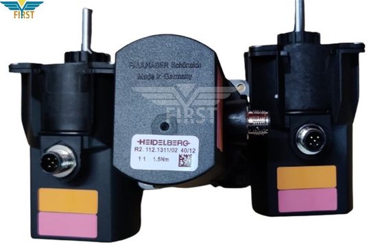1.5Nm schwarzer Gangmotor R2.122.1311 Heidelberg Motors Offsetdruck-Ersatzteile